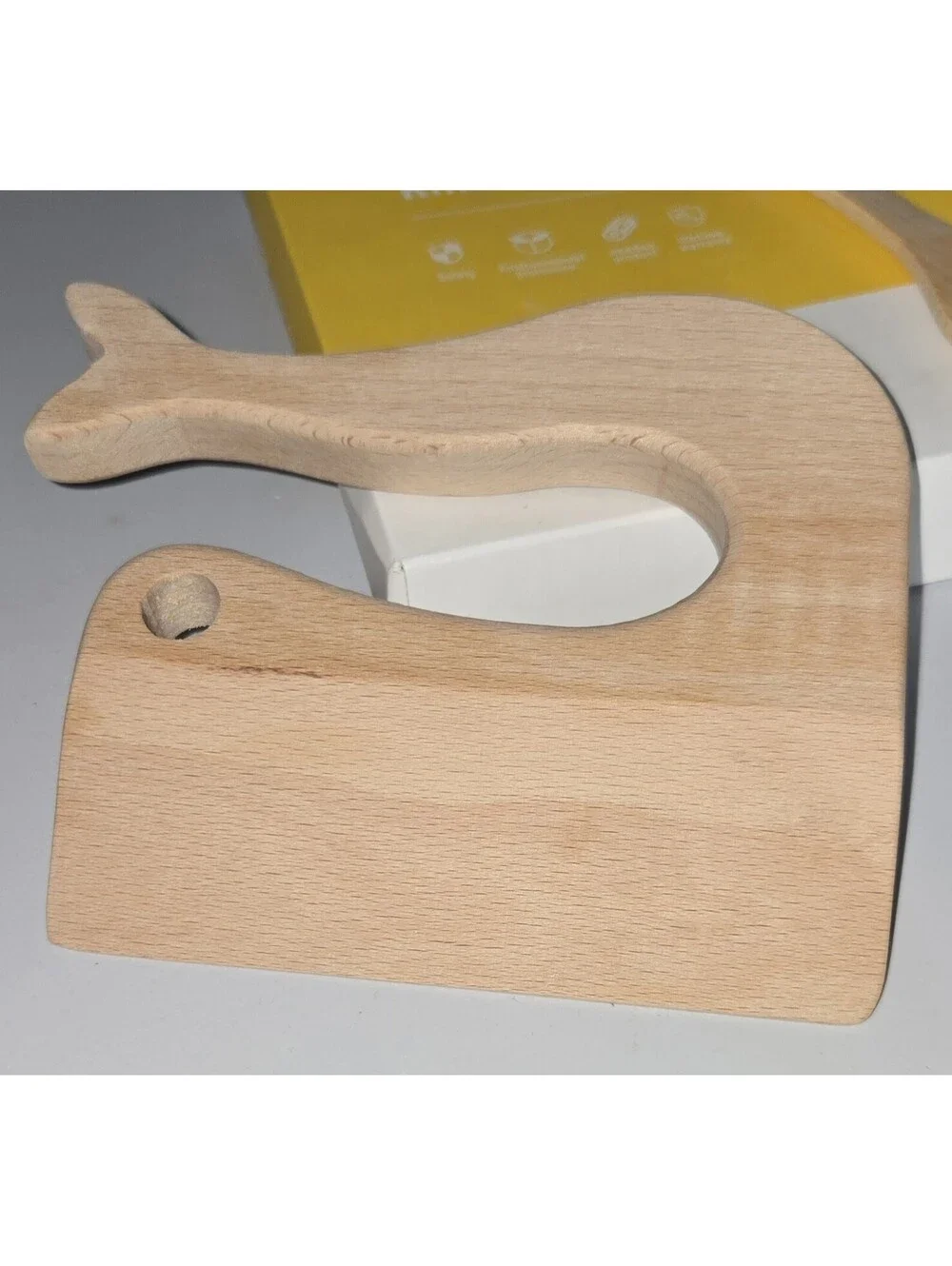 LETTO & TAILOR Montessori Wooden Kids Knife Set Safe For Kids 2 Years Old Learn
